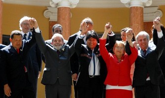 Alguns líderes da América Latina